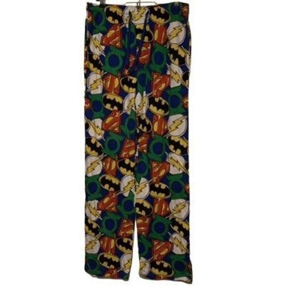 Justice League Size Small Lounge Pajama Pants - Picture 1 of 4